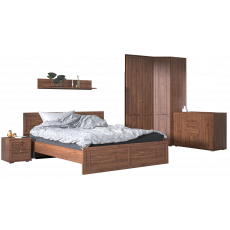 Set dormitor Mobi Marco, Орех Селект Каминный Set dormitor Mobi Marco, Орех Селект Каминный