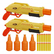 Hasbro Nerf E8312 - Set de joc Blaster "Alpha Strike Tiger DB-2 Duel Targeting" Hasbro Nerf E8312 - Set de joc Blaster "Alpha Strike Tiger DB-2 Duel Targeting"