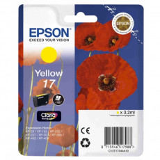 Картридж Epson T17044A10 Yellow Оригинальные Картридж Epson T17044A10 Yellow Оригинальные