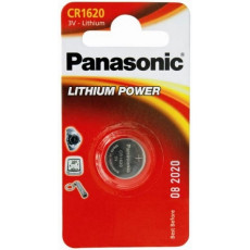 Батарейки дисковые Panasonic 1xCR1620 (CR-1620EL/1B)