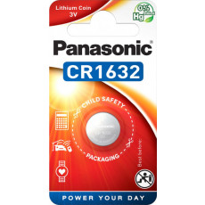 Батарейки дисковые Panasonic 1xCR1632 (CR-1632EL/1B)