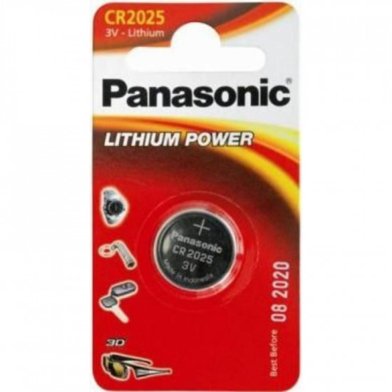 Baterii rotunde Panasonic 1xCR2025 (CR-2025EL/1B)