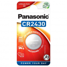 Батарейки дисковые Panasonic 1xCR2430 (CR-2430EP/1B)