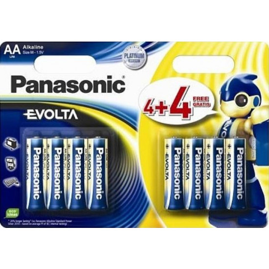 Батарейки Panasonic 8xAA (LR6EGE/8B2F)