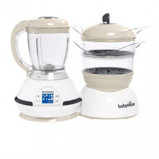 Robot de bucatarie Babymoov Nutribaby, Crem Robot de bucatarie Babymoov Nutribaby, Crem