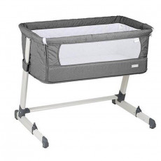 Patut copii BabyGo Co-sleeper 2 in 1 Together, 47 × 85 cm, Grey