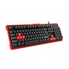 Tastatură Genesis RHOD 110 Black/Red, USB Tastatură Genesis RHOD 110 Black/Red, USB