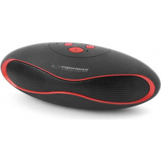 Boxă portabilă Esperanza EP117KR Trival, 3 W, Black/Red Boxă portabilă Esperanza EP117KR Trival, 3 W, Black/Red
