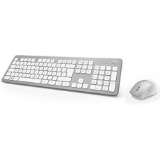 Set Hama KMW-700 Silver/White, USB (R1182676) Set Hama KMW-700 Silver/White, USB (R1182676)