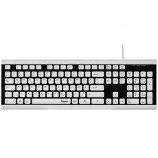 Tastatură Hama Covo White/Black, USB (R1173000) Tastatură Hama Covo White/Black, USB (R1173000)