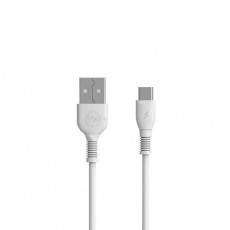 Cablu WK Desing Orispeed Data Cable Type-C, White Cablu WK Desing Orispeed Data Cable Type-C, White