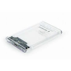 Husă pentru SSD 2,5" Gembird External Case (USB 3.0), Transparent Husă pentru SSD 2,5" Gembird External Case (USB 3.0), Transparent