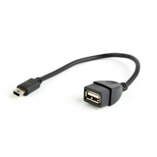 Cablu Cablexpert A-OTG-AFBM-002 male USB mini-B to female USB A, Black Cablu Cablexpert A-OTG-AFBM-002 male USB mini-B to female USB A, Black
