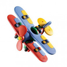 Mic-O-Mic 089.005 Constructor din plastic "Biplan mic" Mic-O-Mic 089.005 Constructor din plastic "Biplan mic"