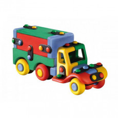 Mic-O-Mic 089.177 Constructor din plastic "Camion cu remorcă" Mic-O-Mic 089.177 Constructor din plastic "Camion cu remorcă"