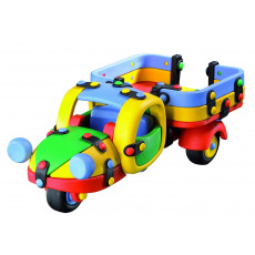 Mic-O-Mic 089.024 Constructor din plastic "Camion cu 3 roti" Mic-O-Mic 089.024 Constructor din plastic "Camion cu 3 roti"