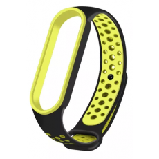 Xiaomi Strap Mi Band 5 Black/Yellow Ремешок Xiaomi Strap Mi Band 5 Black/Yellow Ремешок