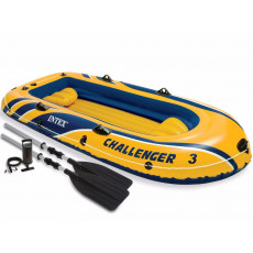 Barcă Intex Challenger 3 cu vâsle și pompă (68370)