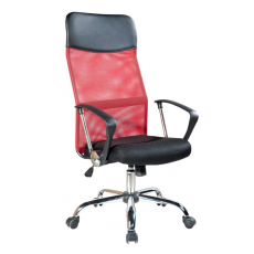 Кресло офисное DP F-63, Black/Red