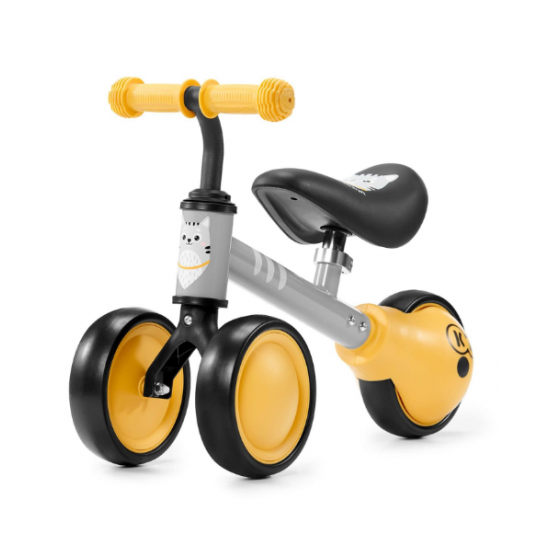 Bicicleta fără pedale KinderKraft Cutie KKRCUTIHNY000, Yellow