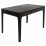Стол обеденный DP RL-67, Black mat Glass/ Black Leg