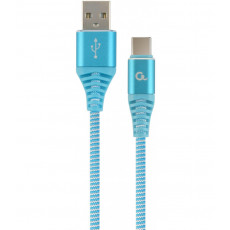 Cablu Cablexpert USB 2.0/USB Type-C, Blue (CC-USB2B-AMCM-2M-VW)