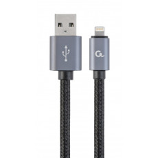 Cablu Cablexpert USB 2.0/Lighting, Black (CCB-mUSB2B-AMLM-6)