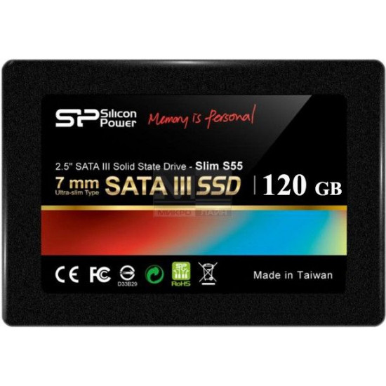 Проверка диска ssd silicon power slim s55