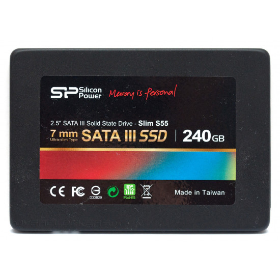 Проверка диска ssd silicon power slim s55