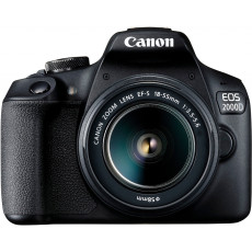 Aparat foto cu oglindă Canon EOS 2000D 18-55 DC III