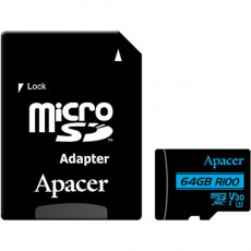 Сard de memorie microSD 64 GB Apacer microSDXC/64 ГБ (AP64GMCSX10U7-R) Сard de memorie microSD 64 GB Apacer microSDXC/64 ГБ (AP64GMCSX10U7-R)