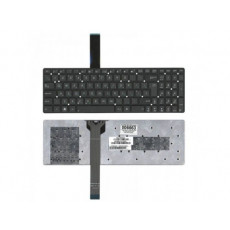 Keyboard Asus N550 N56 N76 N750 Q550 R552 U500 w/o frame "ENTER"-small ENG/RU Black
