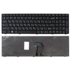 Клавиатура для ноутбука Lenovo IdeaPad G570, G575, G770, Z560, Z565 ENG/RU Black