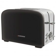 Prăjitor de pâine Aurora AU3320, Black Prăjitor de pâine Aurora AU3320, Black