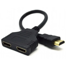 Adaptor video Cablexpert HDMI (M)/2x HDMI (F), Black (DSP-2PH4-04)