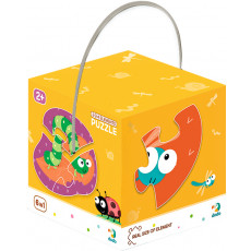 Dodo Toys Puzzle DP300253 - PUZZLE 2-3-4 ELEMENTE „INSECTE” Dodo Toys Puzzle DP300253 - PUZZLE 2-3-4 ELEMENTE „INSECTE”