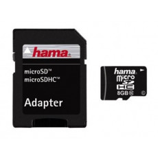 Сard de memorie microSD Hama 108084 (8 GB/C10)