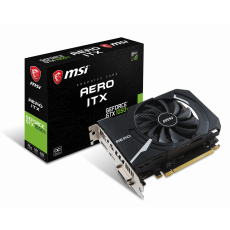 Placă video MSI GeForce GTX 1050 Ti AERO ITX 4G OCV1 (4 GB/GDDR5/128 bit) Placă video MSI GeForce GTX 1050 Ti AERO ITX 4G OCV1 (4 GB/GDDR5/128 bit)