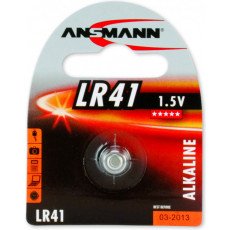 Alkaline button cell LR41 / 1.5V, 1 pack (10)