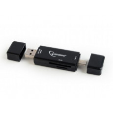 Card Reader Gembird UHB-CR3IN1-01, Black Card Reader Gembird UHB-CR3IN1-01, Black