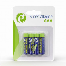 Gembird Alcaline Battery AAA, 4pcs, Blister pack Gembird Alcaline Battery AAA, 4pcs, Blister pack