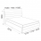 Кровать Ambianta Inter 3 (160x200 см), White