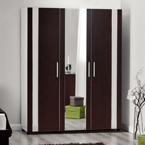 Шкаф для одежды Ambianta Fenix (154 см), Орех