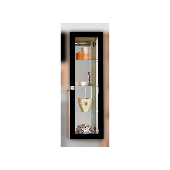 Modul superior Ambianta Oscar (40 cm) cu vitrina, Bardolino