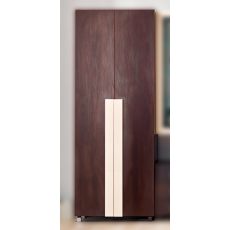 Dulap pentru haine cu 2 uși Ambianta Oscar (80 cm), Sonoma Dark