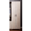 Dulap Ambianta Bruno (60 cm) cu bara si raft, Sonoma Dark/Samoa White