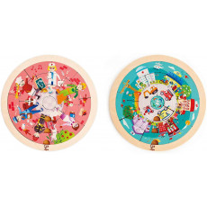 HAPE E1624A Пазлы Jobs Roundabout Puzzle