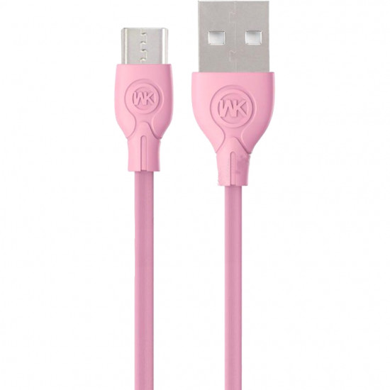 Кабель WK Desing Ultra Speed USB 2.0/micro-USB, Pink (WDC-041microPK)