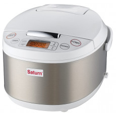 Multifierbător Saturn ST-MC9180, Inox/White Multifierbător Saturn ST-MC9180, Inox/White