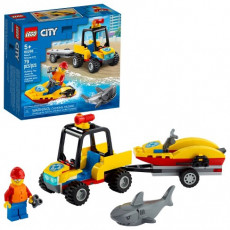 Lego City 60286 ATV și barcă de salvamari